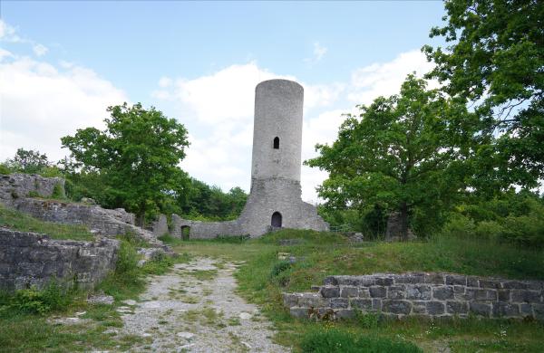 Aub - Reichelsburg bei Baldersheim